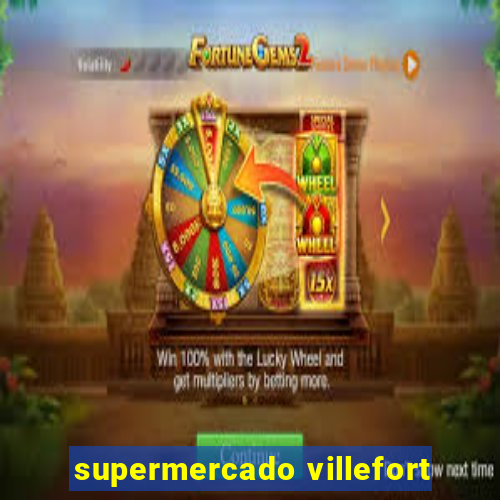 supermercado villefort