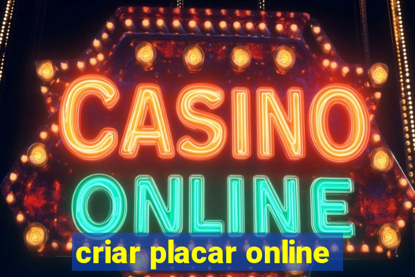 criar placar online