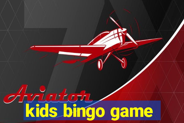 kids bingo game