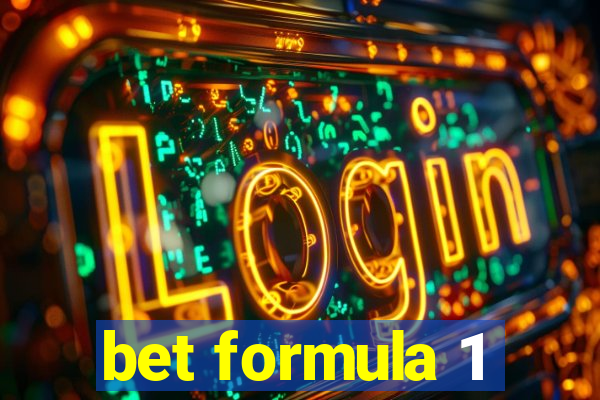 bet formula 1