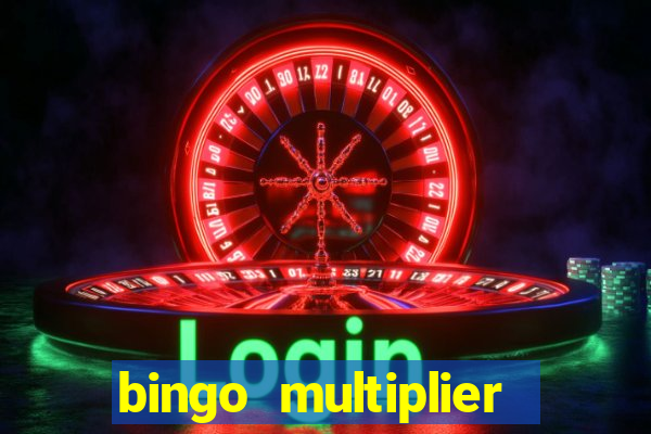 bingo multiplier scratch card