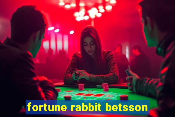 fortune rabbit betsson