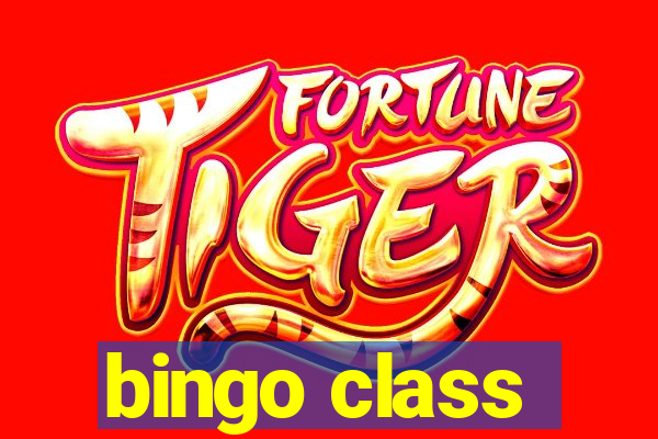 bingo class