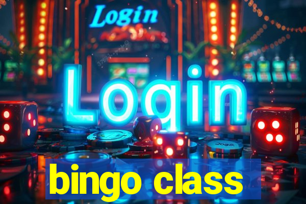 bingo class