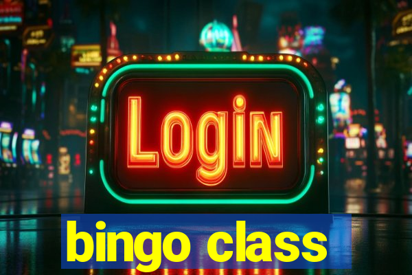 bingo class