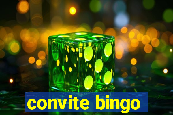 convite bingo