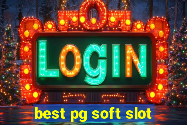 best pg soft slot