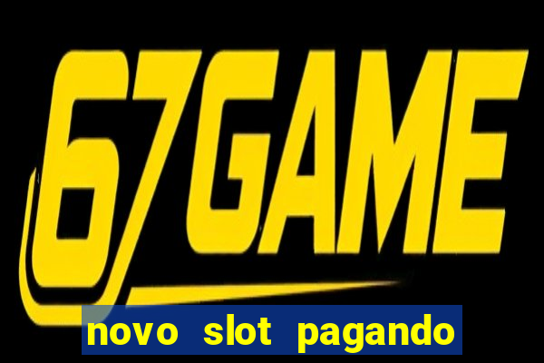 novo slot pagando no cadastro