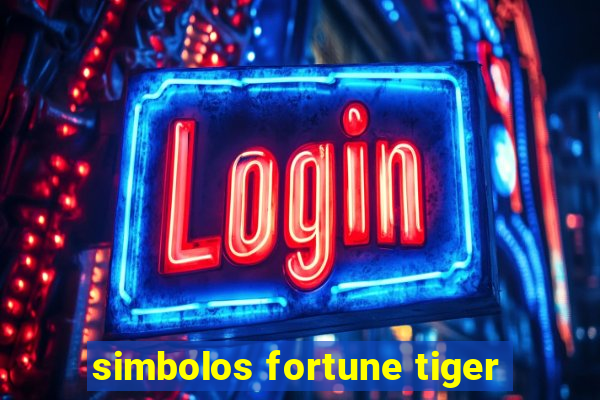 simbolos fortune tiger