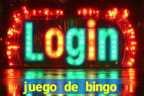 juego de bingo para ganar dinero