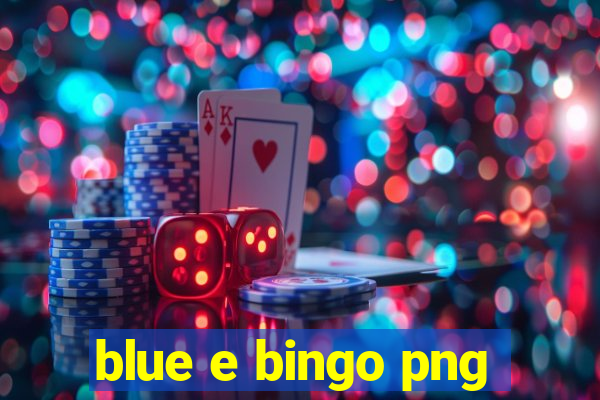 blue e bingo png