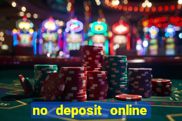 no deposit online casino bonus