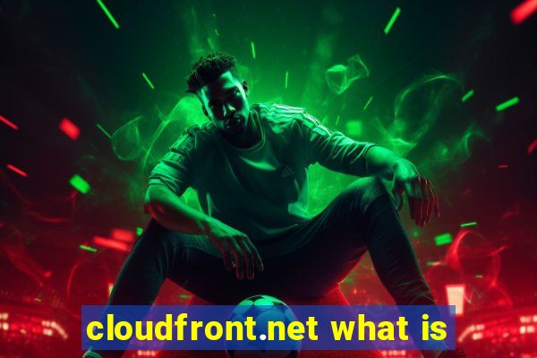 cloudfront.net what is