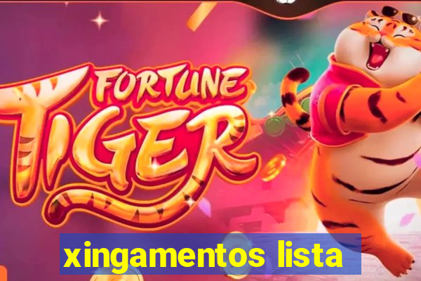 xingamentos lista