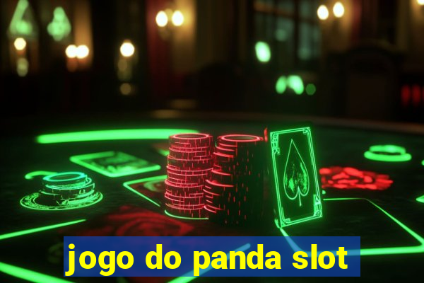 jogo do panda slot