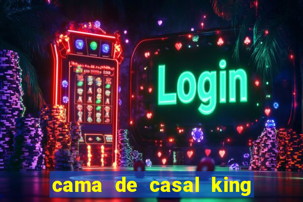 cama de casal king casas bahia