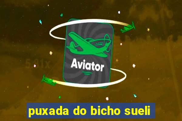 puxada do bicho sueli