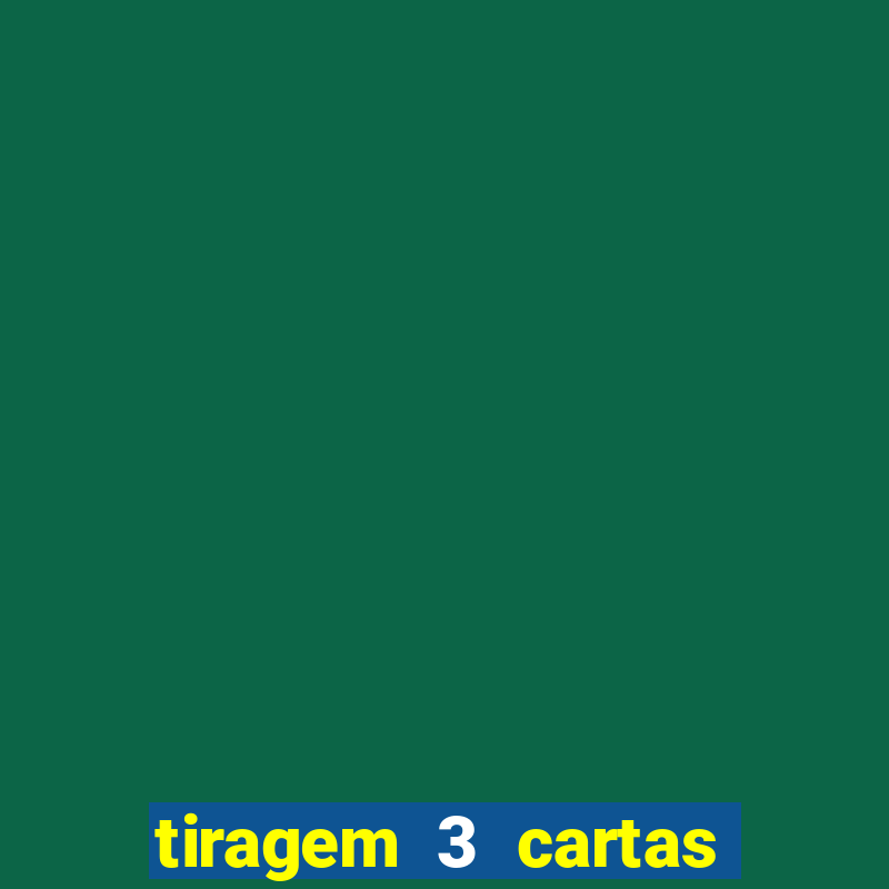 tiragem 3 cartas baralho cigano grátis