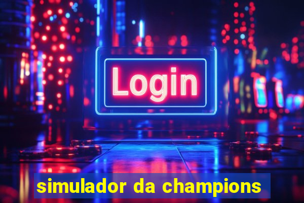 simulador da champions