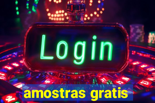 amostras gratis