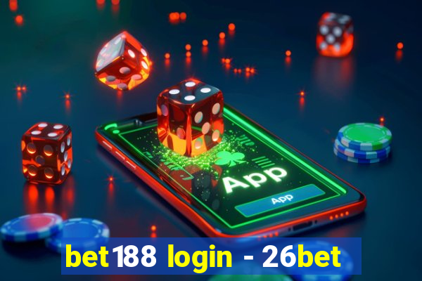 bet188 login - 26bet