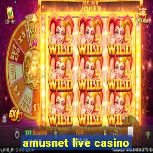 amusnet live casino