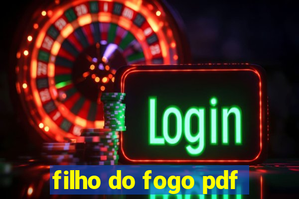 filho do fogo pdf