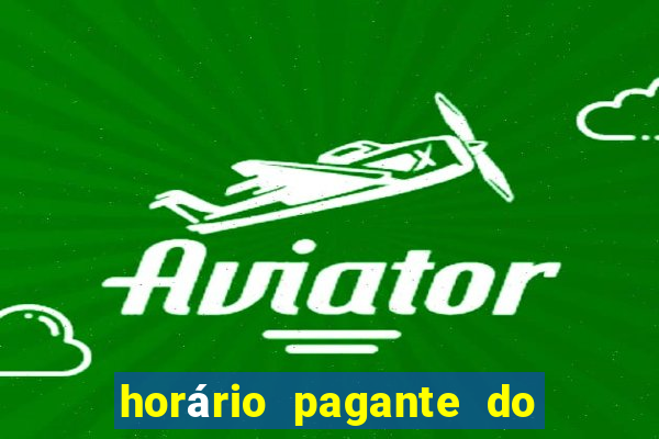 horário pagante do rabbit Commercial