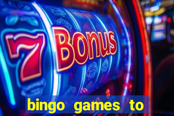 bingo games to play at home