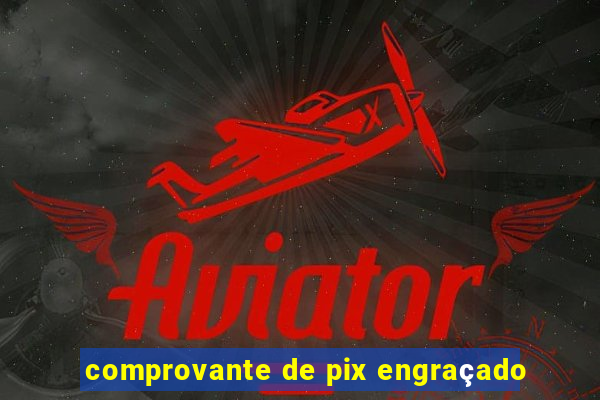 comprovante de pix engraçado