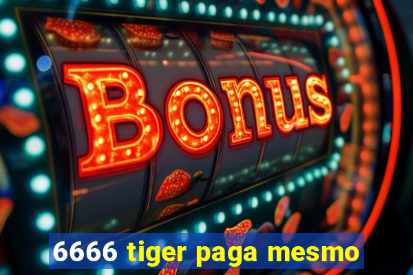 6666 tiger paga mesmo