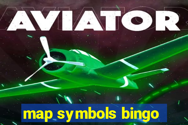 map symbols bingo