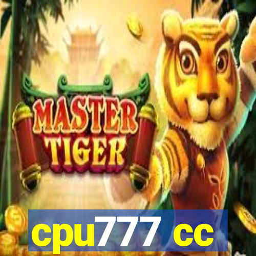 cpu777 cc