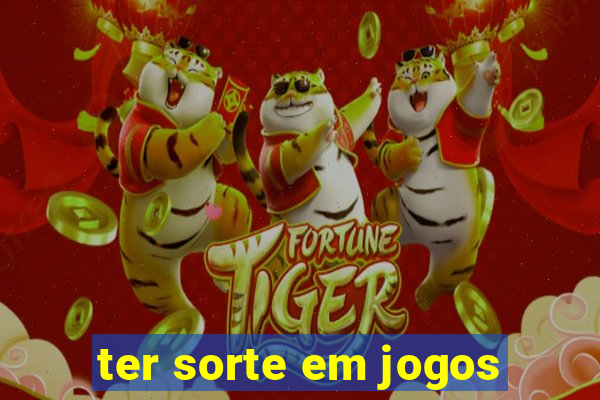 ter sorte em jogos