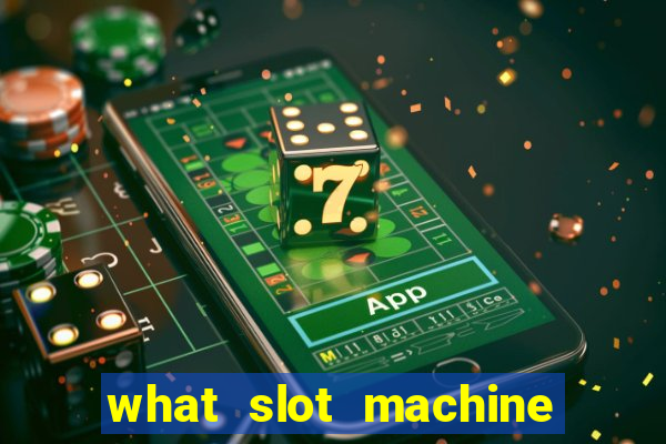 what slot machine has the best odds