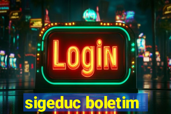 sigeduc boletim