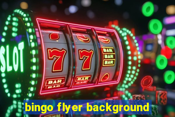 bingo flyer background