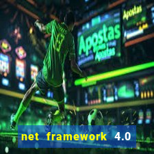 net framework 4.0 v 30319 windows 7