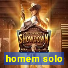 homem solo