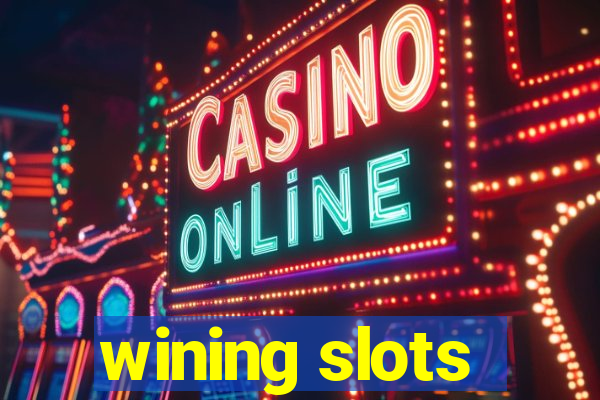 wining slots