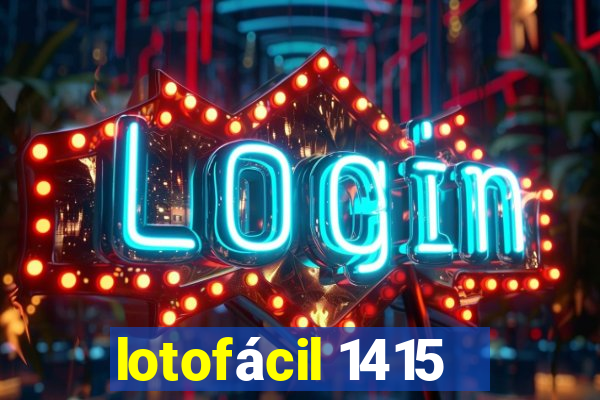 lotofácil 1415