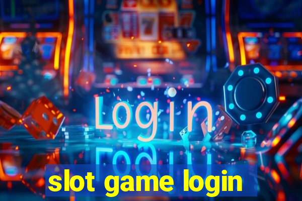 slot game login