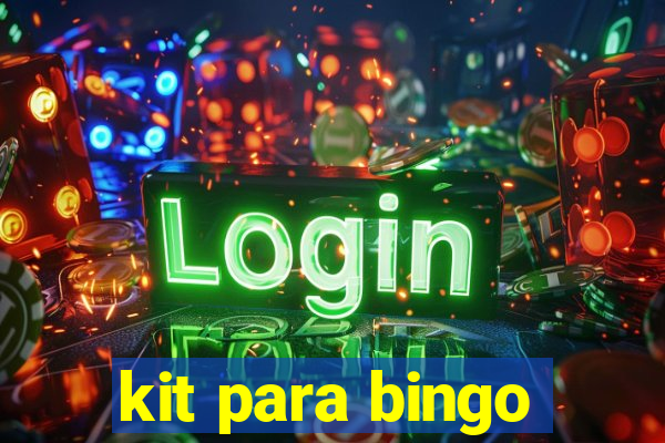 kit para bingo