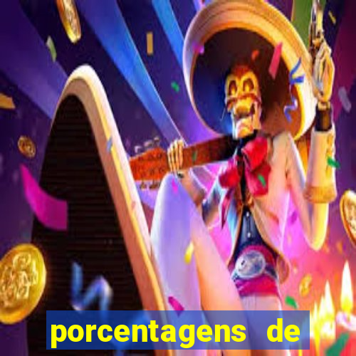 porcentagens de jogos pagantes