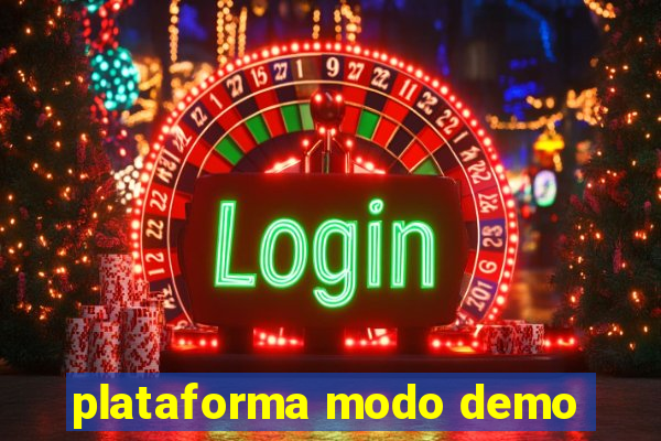 plataforma modo demo