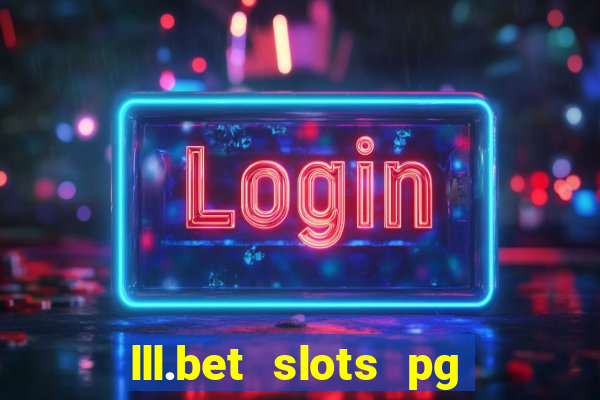 lll.bet slots pg online games