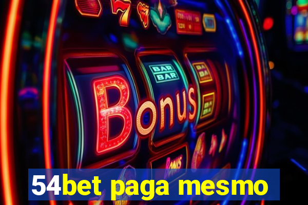 54bet paga mesmo