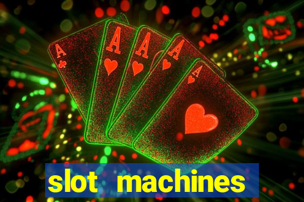 slot machines online casino