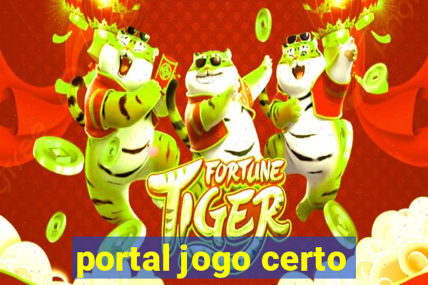 portal jogo certo