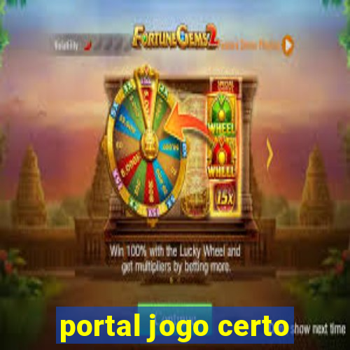 portal jogo certo